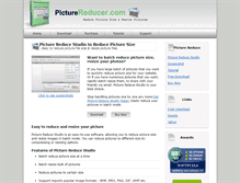 Tablet Screenshot of picturereducer.com